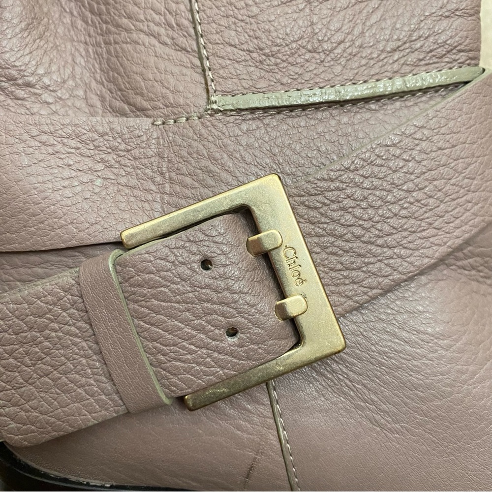 Chloe Taupe leather equestrian Mid calf riding boots - Picture 8 of 9